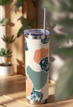 Skinny Tumbler de Acero Sublimado (600 mL) - Imagen 2