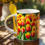Taza Sublimada de Colores con cuchara 11 Oz - Imagen 5