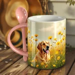 Taza Sublimada de Colores con cuchara 11 Oz - Imagen 2