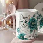 Taza Sublimada de Colores con cuchara 11 Oz - Imagen 3